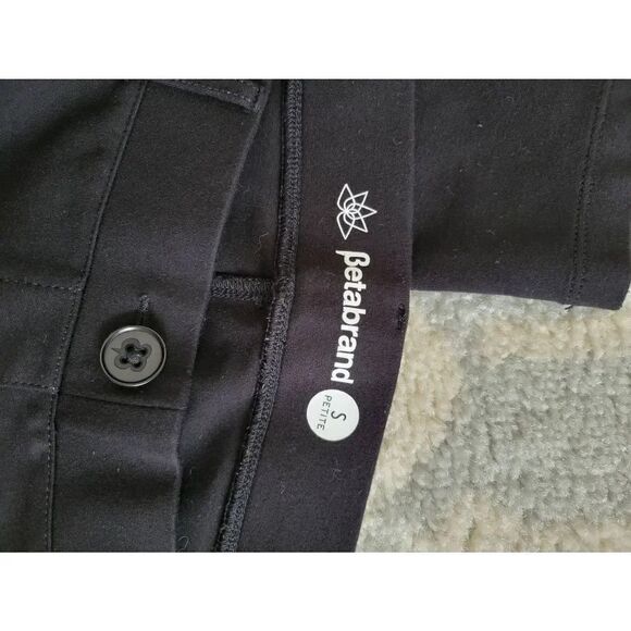 Betabrand Skinny-Leg | Classic Dress Pant Yoga Pants Black S/P - Picture 8 of 8